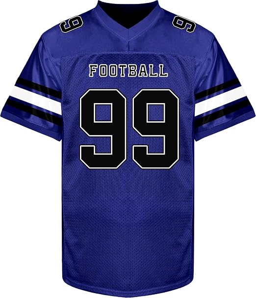 Custom Football Jersey - Personalized Name, Number & Logo
