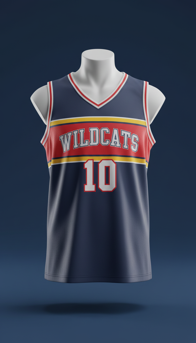 Youth Basketball Custom Jersey – Lightweight Performance
